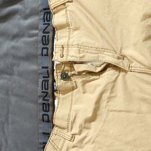 Khaki Denali chino pants, size 38/30